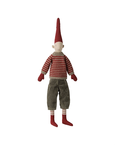 Maileg - Pixy Wichtel, Gr. 3 - Junge - Gestreifter Strickpullover